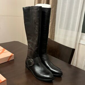 NWT Black Via Spiga Knee High Boots